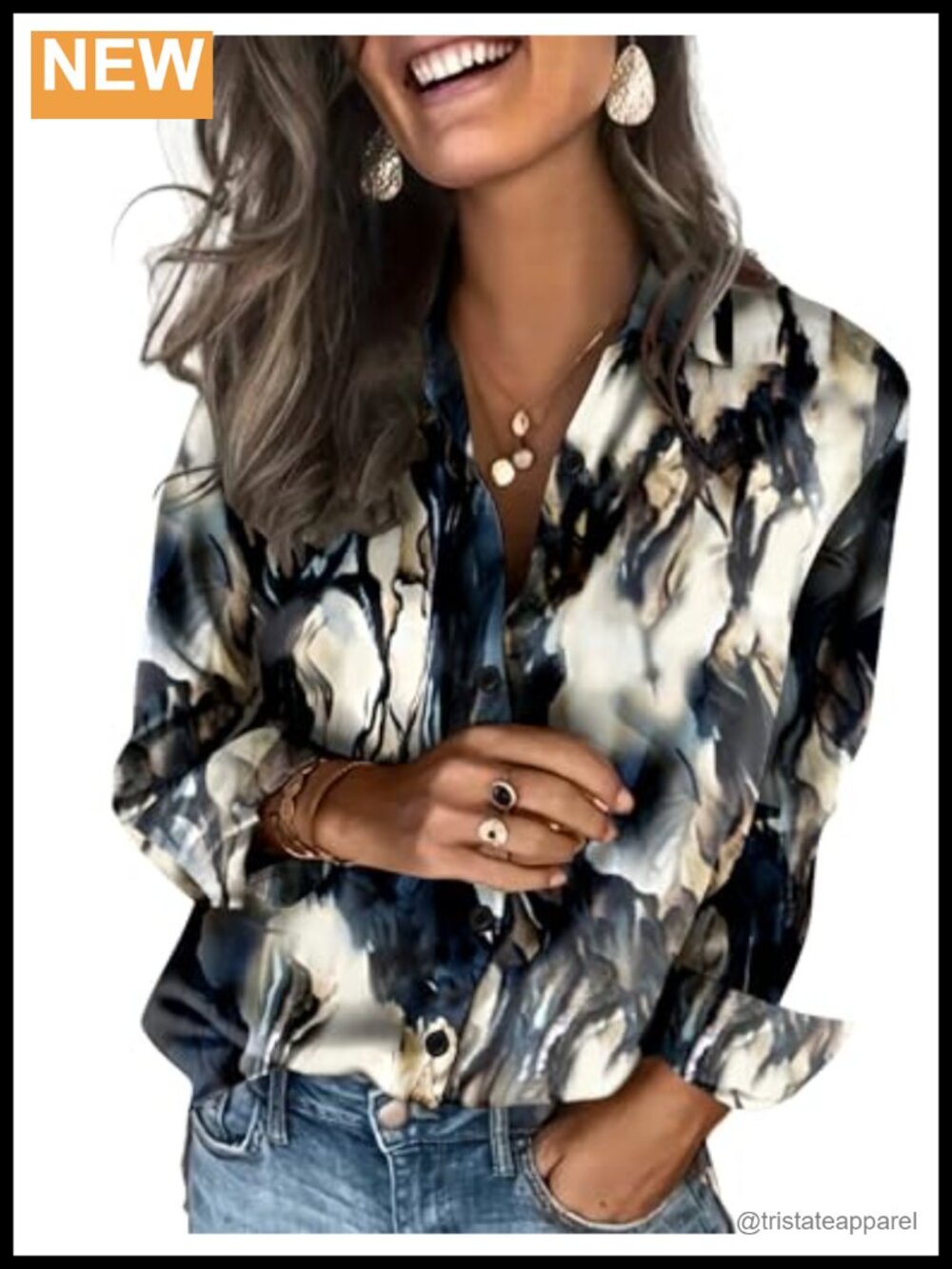 Silk Satin Button Down Long Sleeve Blouse Women's Luxurious Lightweight Top